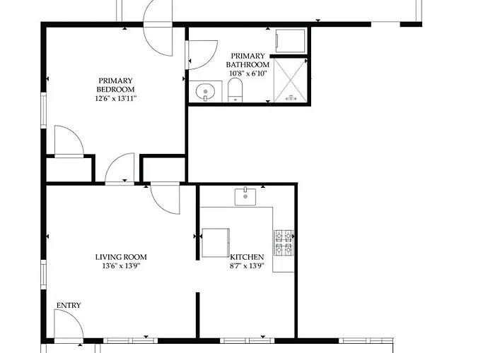 Сasa de vacaciones Historic Duplex, Near 4th And Congress, 1 Bedroom 1 Ba Tucson